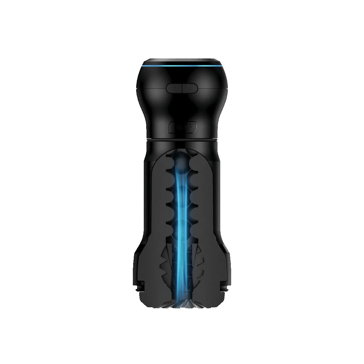 Kiiroo - ហត្ថយន្តបំពង់សប់ PowerBlow & Feel Pocket App-Controlled Suction Masturbator Combo (ពណ៌ខ្មៅ)