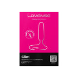 Lovense - Glint គ្រាប់ប្លាក់ប៉ាក់រំញ័ររន្ធគូថ បញ្ជាពីអាប់ និងឆ្លើយតបទៅនឹងការប៉ះ (ពណ៌ខ្មៅ)