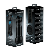 Kiiroo - ហត្ថយន្តបំពង់សប់ PowerBlow & Feel Pocket App-Controlled Suction Masturbator Combo (ពណ៌ខ្មៅ)