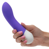 CalExotics - Basic Essentials Rechargeable Curved G Spot Vibrator (Purple) – product view 2