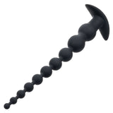 CalExotics - Rechargeable X-10 Extended Vibrating Anal Beads (Black) – product view 9
