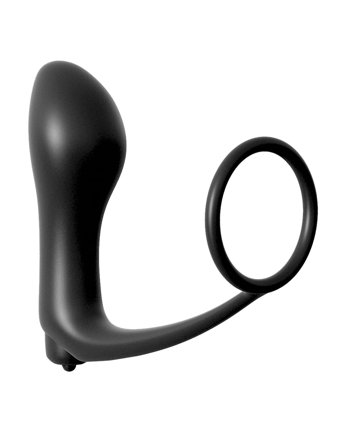 Pipedream - Anal Fantasy Ass-Gasm Vibrating Silicone Cock Ring & Anal Plug (Black) – product view 2