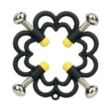 CalExotics - Boundless Adjustable Four Point Nipple Grips (Black) CE2187 CherryAffairs