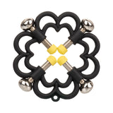 CalExotics - Boundless Adjustable Four Point Nipple Grips (Black) CE2187 CherryAffairs