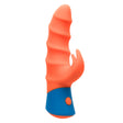 California Exotics - Rave Tickler Rabbit Vibrator (Orange) CE2111 CherryAffairs