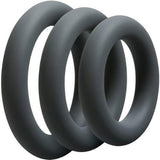 Doc Johnson - Optimale 3 Cock Ring Set - CherryAffairs.sg