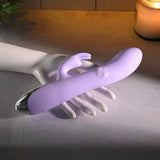 Evolved - Spinderella Rotating Rabbit Vibrator (Purple) EV1216 CherryAffairs