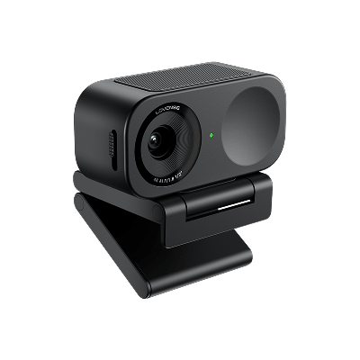 Lovense - Webcam 2 វេបខេម 4K AI សម្រាប់ការផ្សាយផ្ទាល់ (ពណ៌ខ្មៅ)