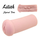 Tomax - Lilith Spiral Dots ឧបករណ៍បំពេញចិត្តបុរសមានវាយនភាព Onahole (ពណ៌ត្នោតស)