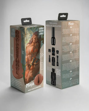 Kiiroo - Feel Maya Wild Life Modular Stroker Masturbator (Beige) KR1097 CherryAffairs