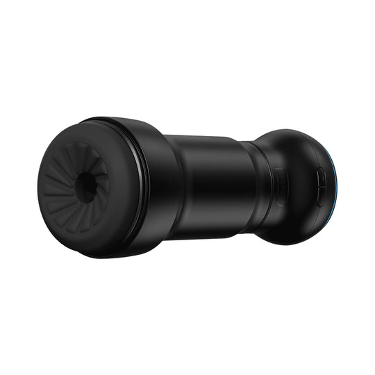Kiiroo - ឧបករណ៍រំញោចភេទដៃ Feel Pocket Stroker + ម៉ាស៊ីនរំញោចភេទ PowerBlow (ពណ៌ខ្មៅ)