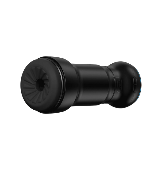 Kiiroo - ហត្ថយន្តបំពង់សប់ PowerBlow & Feel Pocket App-Controlled Suction Masturbator Combo (ពណ៌ខ្មៅ)
