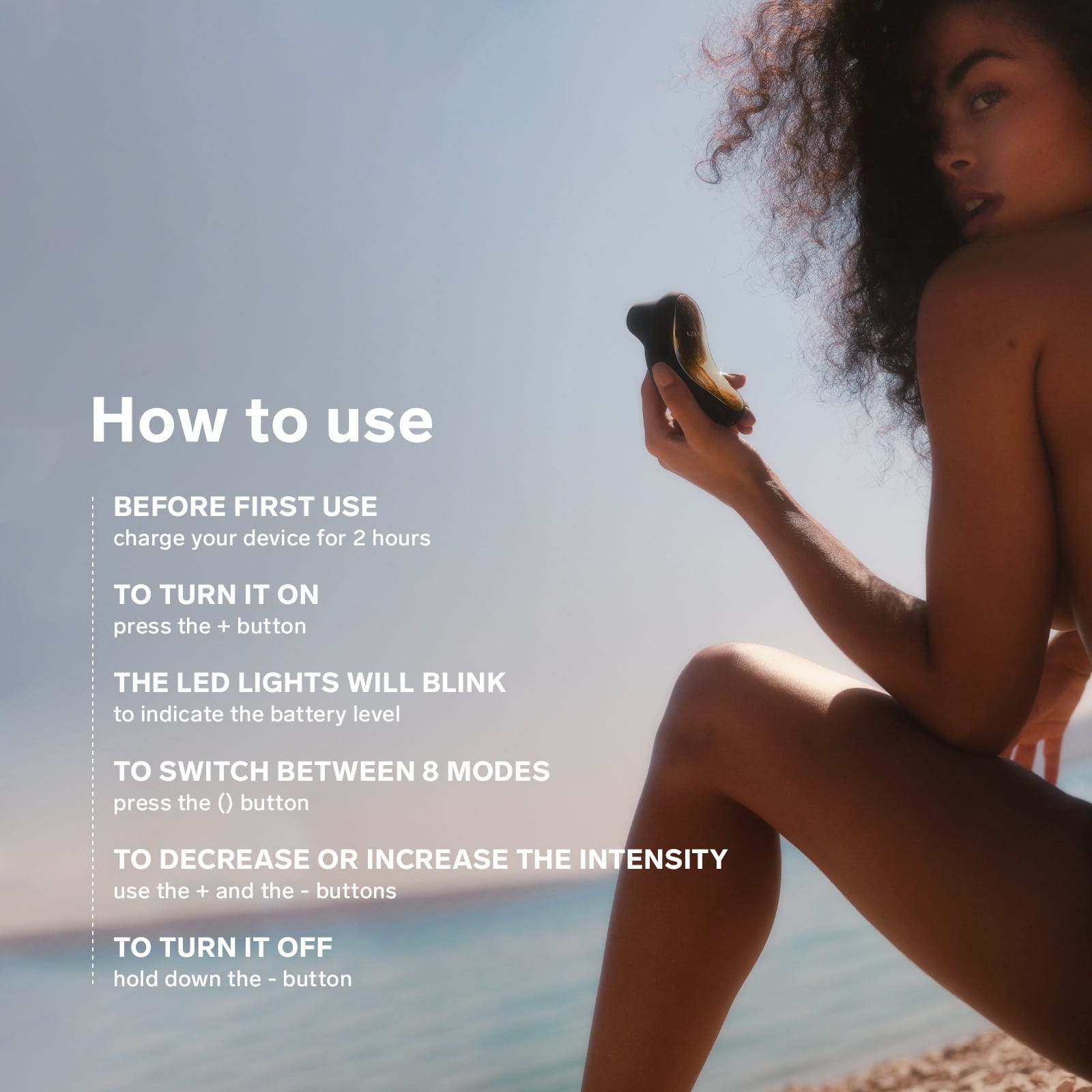 LELO SONA control guide