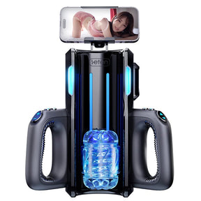 Leten - Cannon King Thrusting Pro Automatic Masturbator (Black) LET1032 CherryAffairs