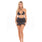 Pink Lipstick - Black Cherry 2Pc Skirt Costume Set PLS1233 CherryAffairs