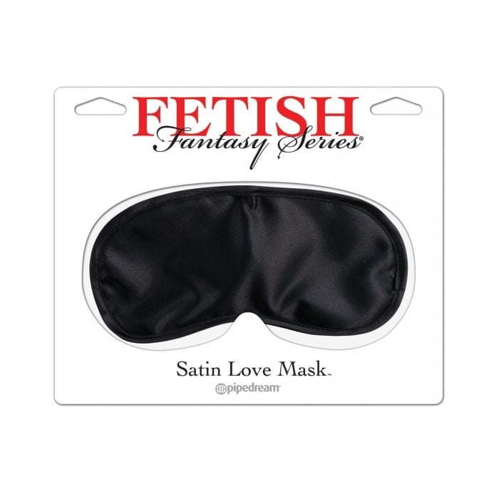 Pipedream - Fetish Fantasy Satin Love Blindfold Mask (Black) PD2082 CherryAffairs