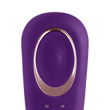 Satisfyer - Double Classic Partner Couple's Vibrator (Purple) - CherryAffairs.sg