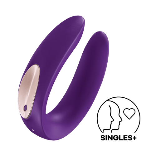 Satisfyer - Partner Plus Couple Vibrator (Purple)