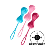 Satisfyer - Power Balls 3 Pieces Kegel Training Set (Multi Colour) STF1046 CherryAffairs