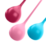 Satisfyer - Strengthening Balls Kegel Training Set 3 Pieces (Multi Colour) STF1048 CherryAffairs