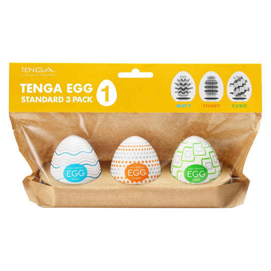 Tenga - សំណុំម៉ាស្តឺបាទ័រ Egg Standard