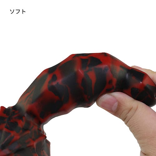 Tomax - Dark Dragon Slim Evil Fantasy Silicone Suction Cup Dildo (Red) CherryAffairs