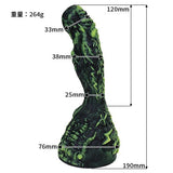 Tomax - Lightning Dragon Volt Yellow Hard Fantasy Silicone Suction Cup Dildo (Yellow) TM1097 CherryAffairs
