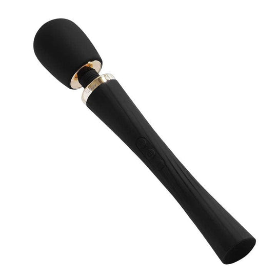 ឧបករណ៍ម៉ាស្សាក្រឡឹងអាគម Hammer Magic Wand របស់ Tracy's Dog (ពណ៌ខ្មៅ)