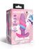 XR Brands - Creature Cocks Unicorn Swirl Silicone Anal Plug (Purple) XR1106 CherryAffairs