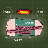 XTC Japan - Panzer Duo Dual-Entry Onahole Stroker (Multi Colour) XJ1007 CherryAffairs