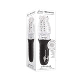 Zero Tolerance - Cyclone Rotating Vibrating Stroker Masturbator (Clear) ZR1067 CherryAffairs