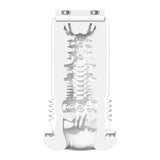 AK - Super S1 Heat Thrusting Masturbator (White)    Masturbator Soft Stroker (Vibration) Rechargeable