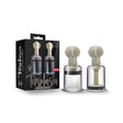 Blush Novelties - Temptasia Clit and Nipple Large Twist Suckers Set of 2 (Clear) BN1090 CherryAffairs