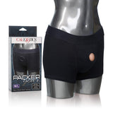 California Exotics - Packer Gear Black Boxer Brief Strap On Harness CherryAffairs