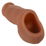 California Exotics - Packer Gear Ultra Soft Silicone STP Hollow Dildo 5" (Brown) CE1930 CherryAffairs