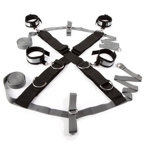 Fifty Shades of Grey - Keep Still Over the Bed Cross Restraint Set - CherryAffairs.sg
