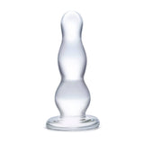 Glas - Glass Butt Plug 4" (Clear) - CherryAffairs.sg