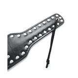 Plesur - Cut Out Heart with Studs Paddle BDSM (Black) OT1204 CherryAffairs