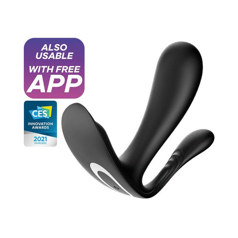 Satisfyer - ថុប ស៊ីក្រិត+ វ៉ីប្រាត័រ​ទ្វេ​ពាក់បាន គ្រប់គ្រងតាម app