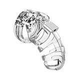 Shots - Man Cage Chastity Cock Cage Model 2 3.5" (Clear) ST1017 CherryAffairs