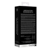 Shots - Ouch BDSM Beginners Introductory Bondage Kit #7 (Black) ST1044 CherryAffairs