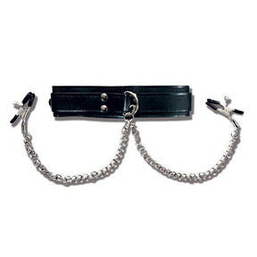 Sportsheets - Collar with Nipple Clamps - CherryAffairs.sg