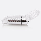 TheScreamingO - O Yeah Vertical Vibrating Cock Ring (Clear) TSO1128 CherryAffairs